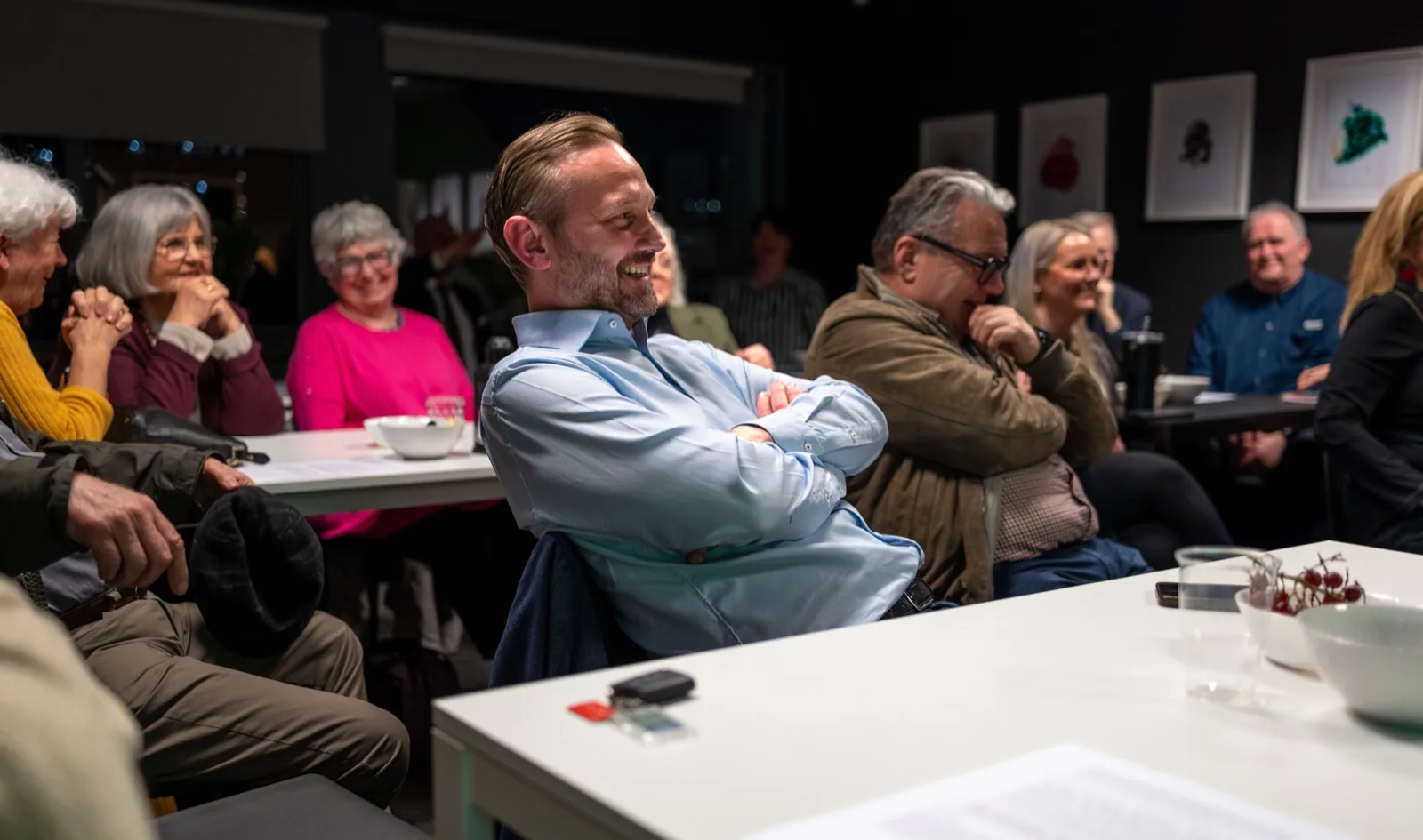 Úr kosningabaráttu Framsóknar í Reykjavík