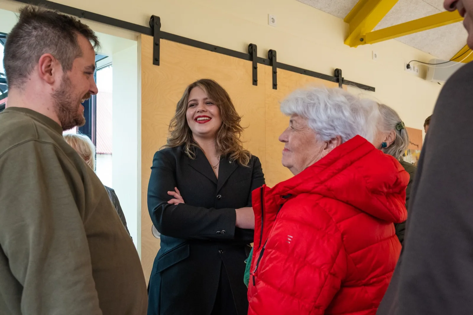 Úr kosningabaráttu Framsóknar í Reykjavík