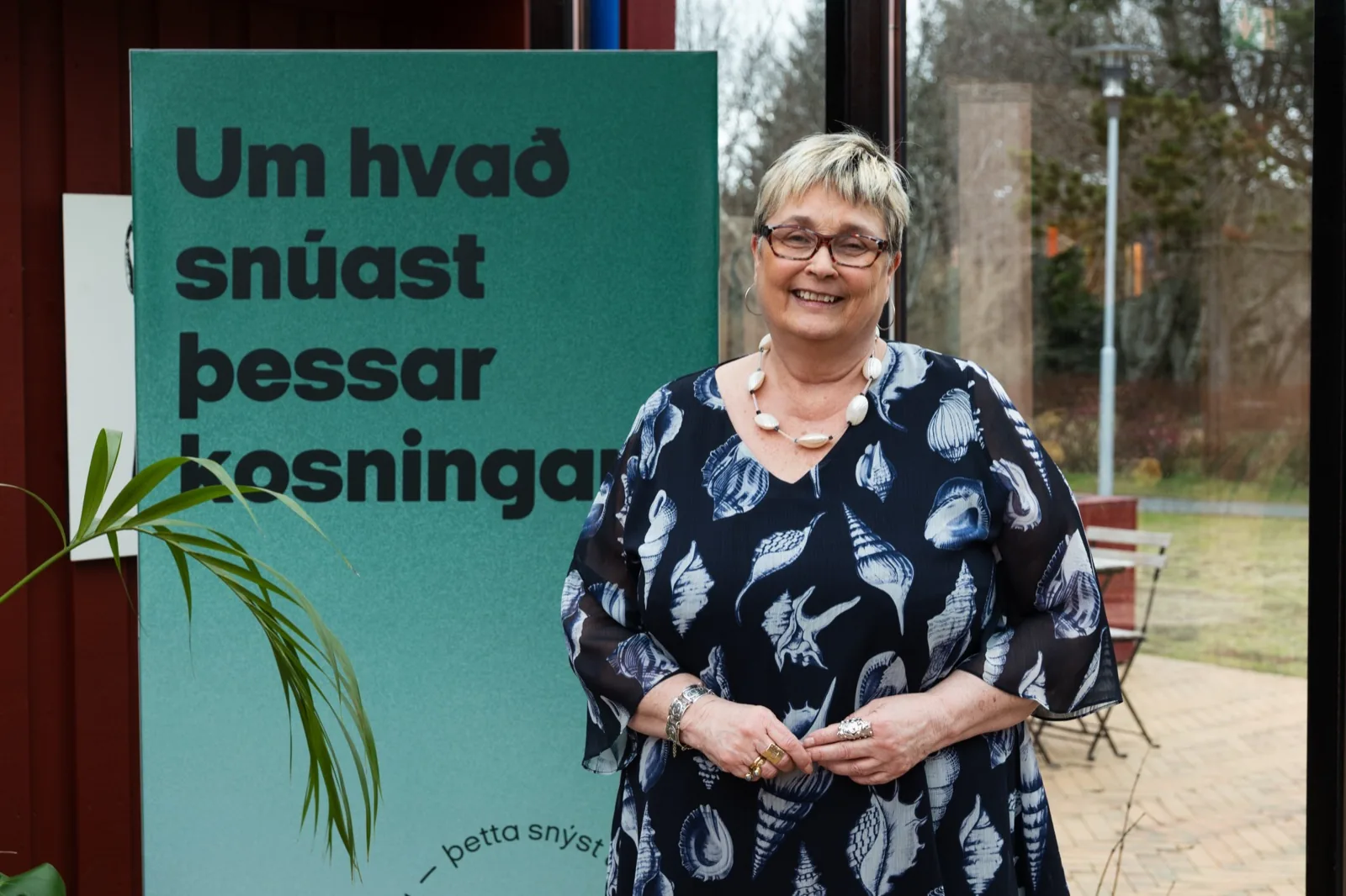 Úr kosningabaráttu Framsóknar í Reykjavík